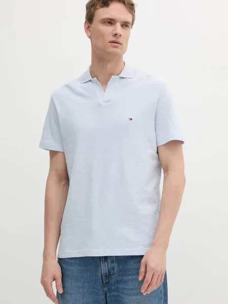 Polo tričko Tommy Hilfiger modrá