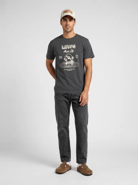 Blugi cu picior larg Levi's® negru