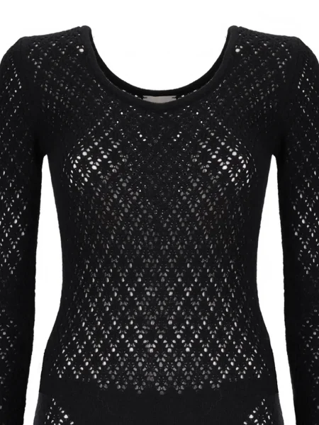 Dzianinowy kombinezon Laneus czarny