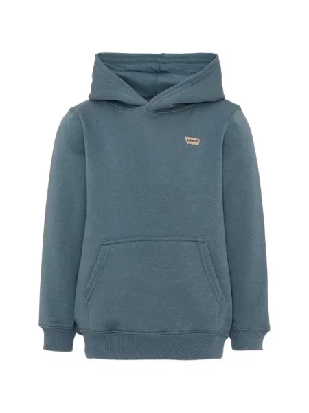Bluza z kapturem dziecięca Levi's niebieska