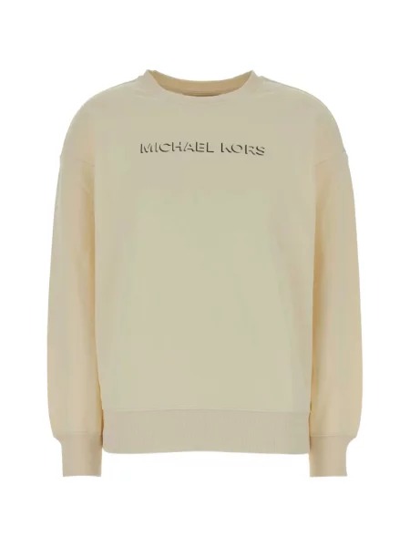 Велурен пуловер Michael Michael Kors розово