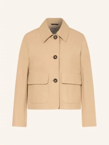 Cinzia Rocca Kurtka Z Klapami braun