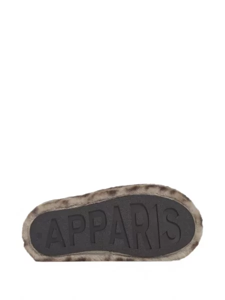 Pantofi loafer Apparis cu imagine cu model leopard maro