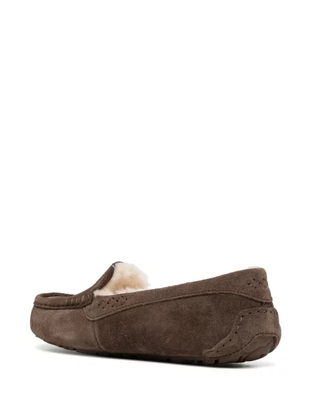 Pantofi loafer Ugg din piele de oaie maro