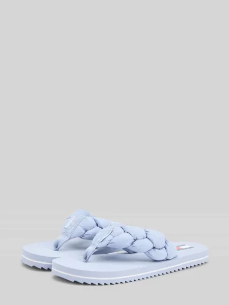 Japonki Tommy Hilfiger Braided Thong soaring skies niebieskie