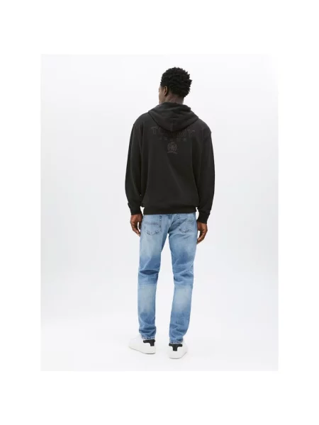 Tommy Jeans Mikina Varsity černá