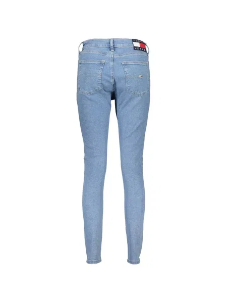 Skinny jeansy skinny Tommy Hilfiger Sylvia niebieskie
