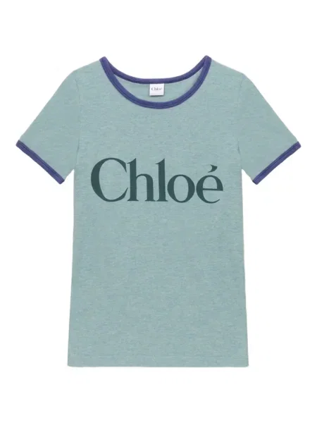 Tricou Chloé cu imagine albastru