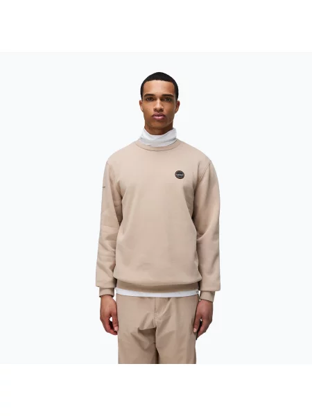 Mikina Napapijri B-Badge C beige rocky béžová