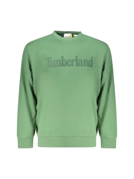 Bluza Timberland z długim rękawem zielona
