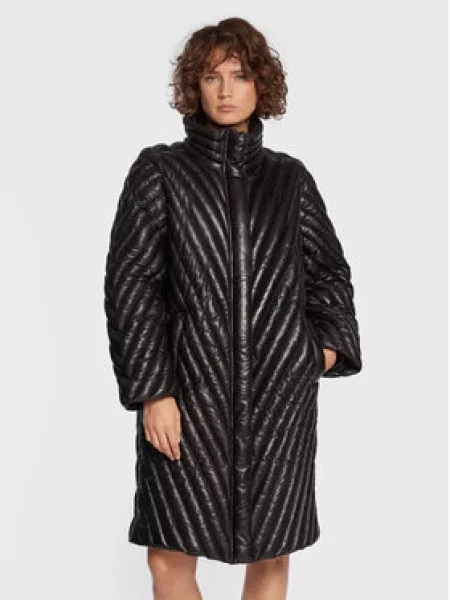 Gestuz Шкіряна куртка Rosella чорний