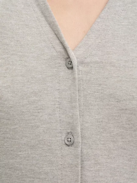 Calvin Klein Underwear kétrészes női pizsama modállal szürke