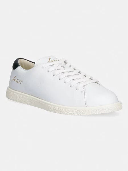 Usnjene superge Lacoste Linecourt Sneakers bela