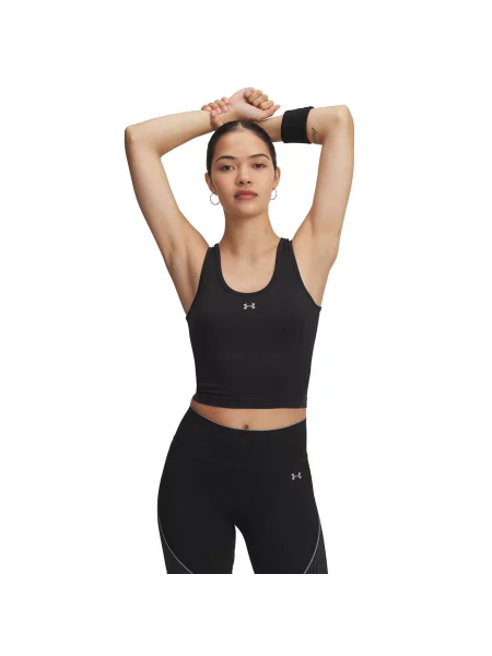 Tank top Under Armour Vanish Seamless Tank Black S negru