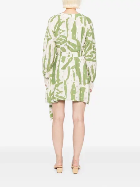 Rochie Bambah de costum verde