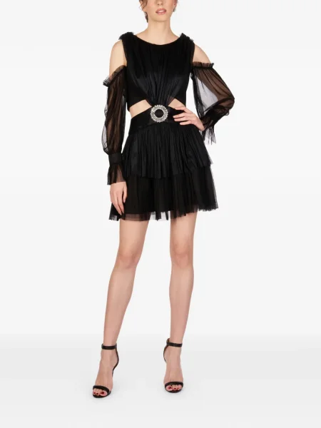 Mała mały sukienka mini Imroska garniturowa czarna