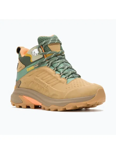Дамски туристически обувки Merrell Moab Speed 2 Ltr Mid Wp tan бежово