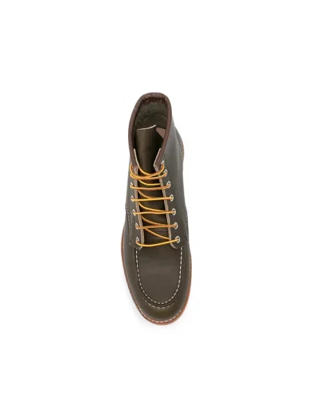 Botki Red Wing Shoes skórzane czerwone