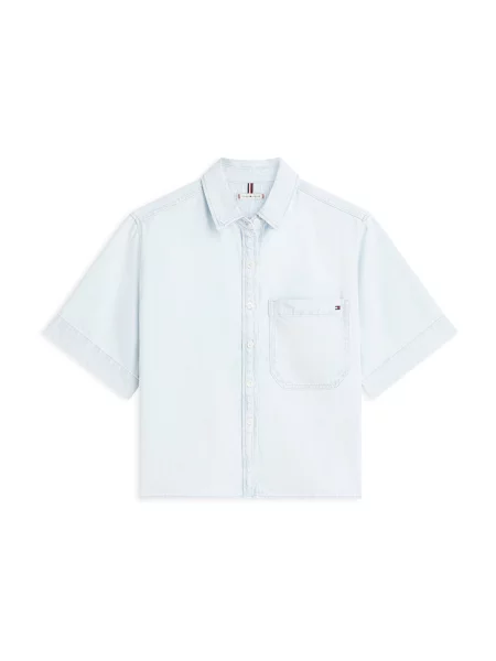 TOMMY HILFIGER Bluză deschis albastru