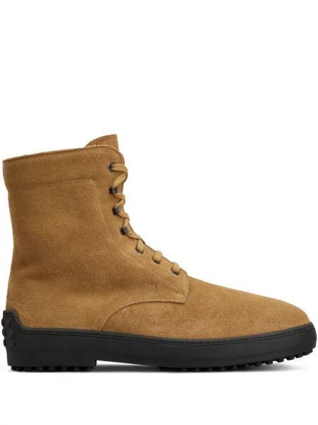 Botine Tod's din piele de căprioară maro