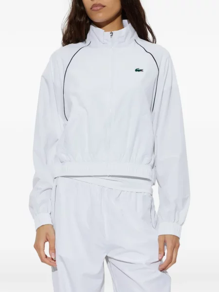 Geacă Lacoste alergare alb