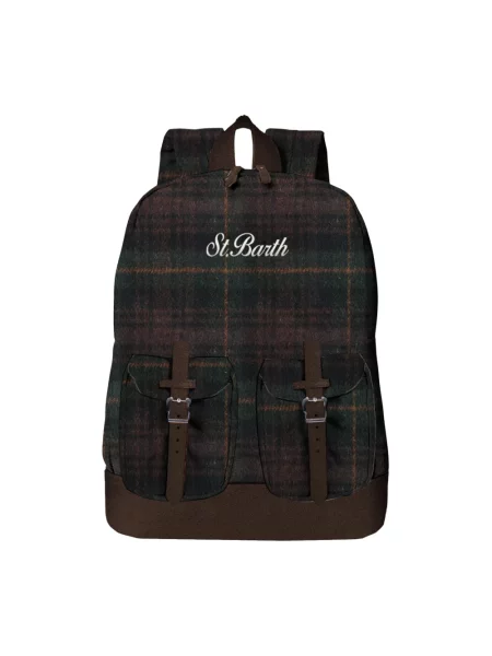 Torba Mc2 Saint Barth wełniana zielona