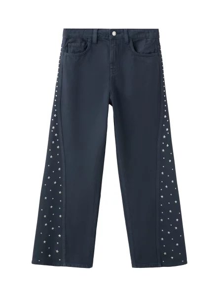 MANGO KIDS Jeans ESTRELLI marin / argintiu albastru