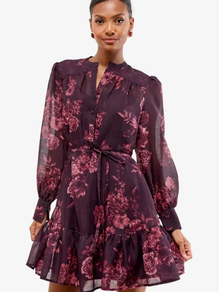 Lipsy Rochie mov zmeură / mov închis