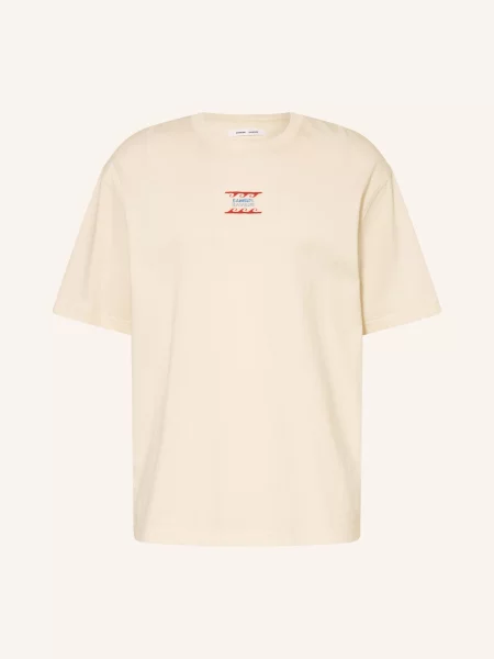 T-shirt Samsøe Samsøe Sagergei T-Shirt Neutral Leisure L beżowa