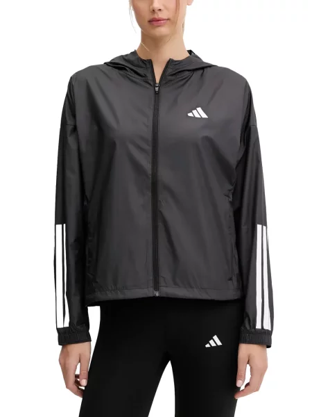 Ριγέ τρέξιμο σετ φόρμας Adidas με σχέδιο γκρι