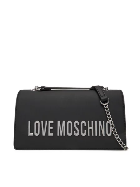LOVE MOSCHINO Ročna torba črna