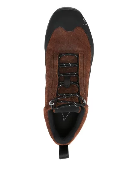 Sneakerși Roa din piele de căprioară maro