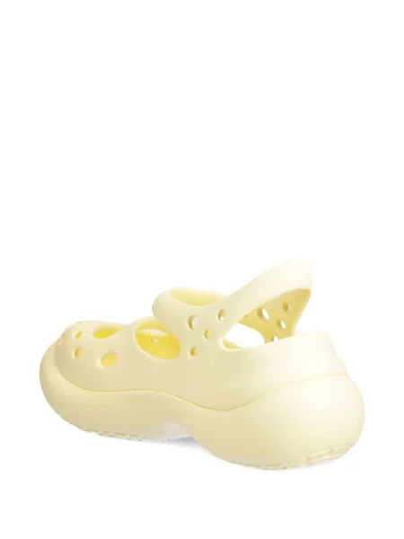 Pantofi cu toc Crocs galben