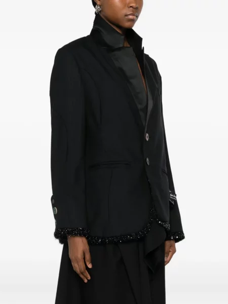 Sacou Undercover cu paiete negru