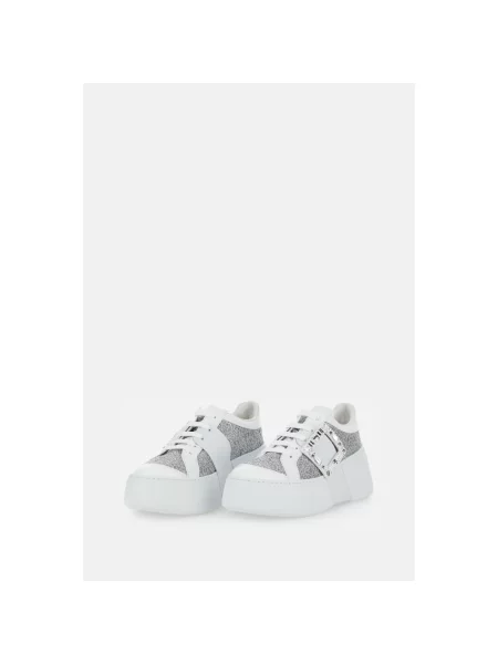 Sneakersy Roger Vivier skórzane białe