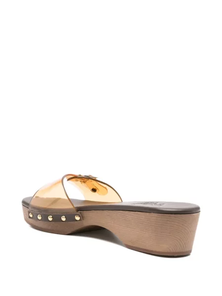 Sandale Ancient Greek Sandals cu cataramă alb