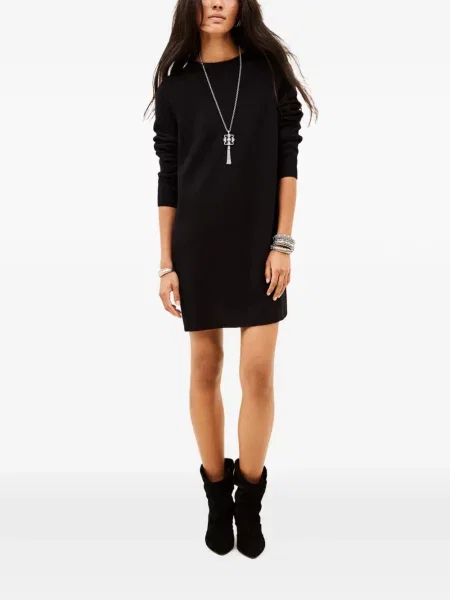 Rochie mini Ba&sh tricotate negru