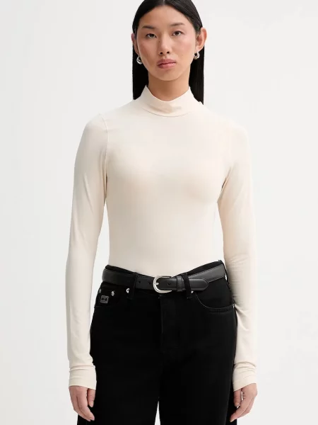 Majica z dolgimi rokavi G-Star bež