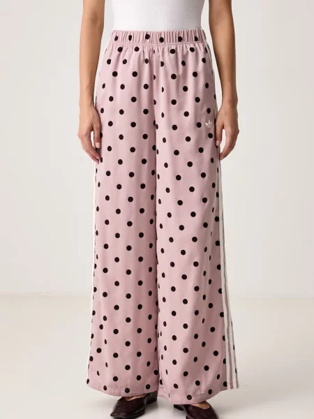 Adidas Originals штани wide leg Wide Leg Polka Dots
