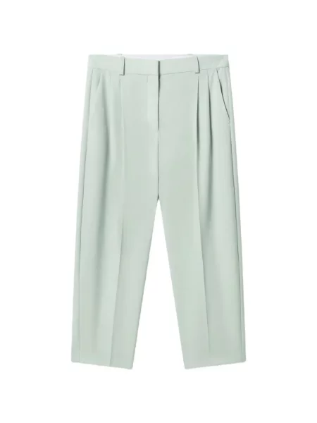 Pantaloni Stella Mccartney de lână verde