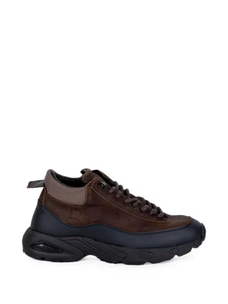 Sneakerși D.a.t.e. din piele de căprioară maro