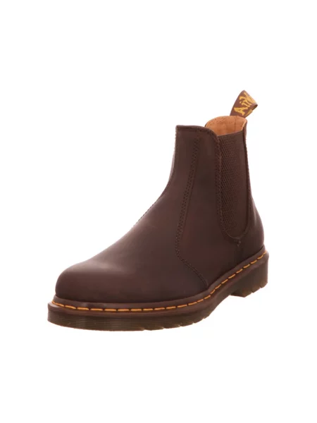 Botki Dr. Martens brązowe