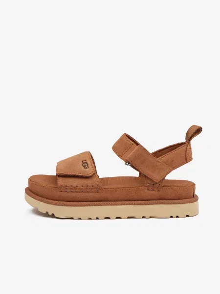Semišové tenisky Ugg hnedá
