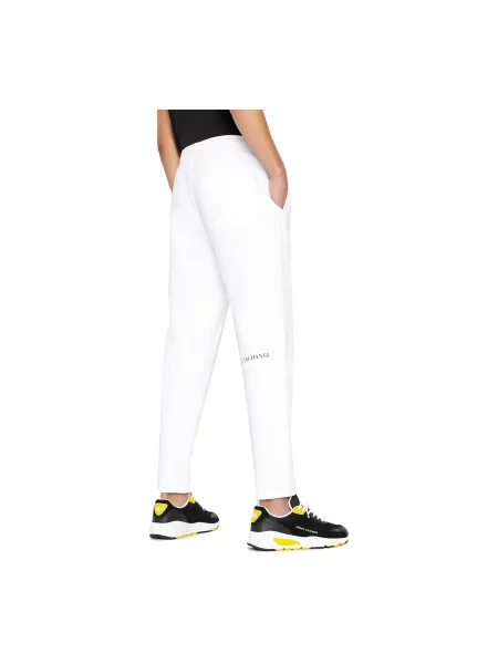 Pantaloni Eax alb