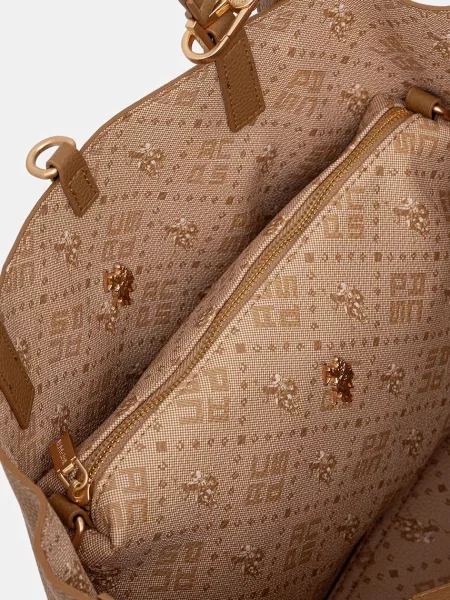 Кожаная сумка шоппер U.s. Polo Assn.