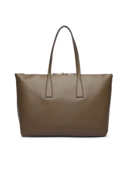 Furla tote torba za žene od kože Olivia L Tote bež