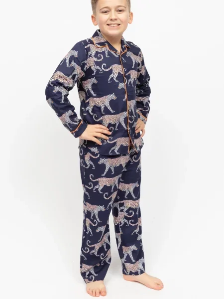 Дитяча Піжама CYBERJAMMIES Taylor бавовна/модал синій