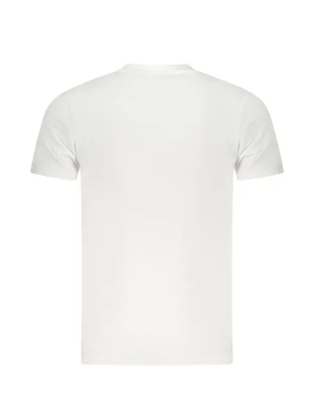 Tricou Cavalli Class cu imagine cu decolteu rotund alb