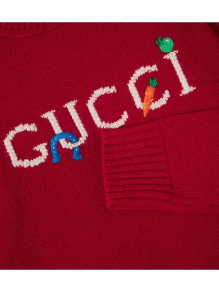 Gyerek szvetter Gucci piros