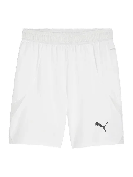 PUMA Pantaloni sport Team Final gri / negru alb